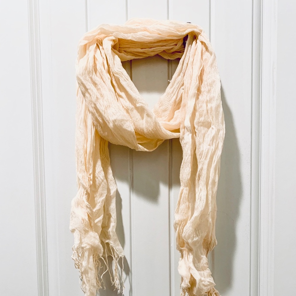 Light Blush Orange Scarf
